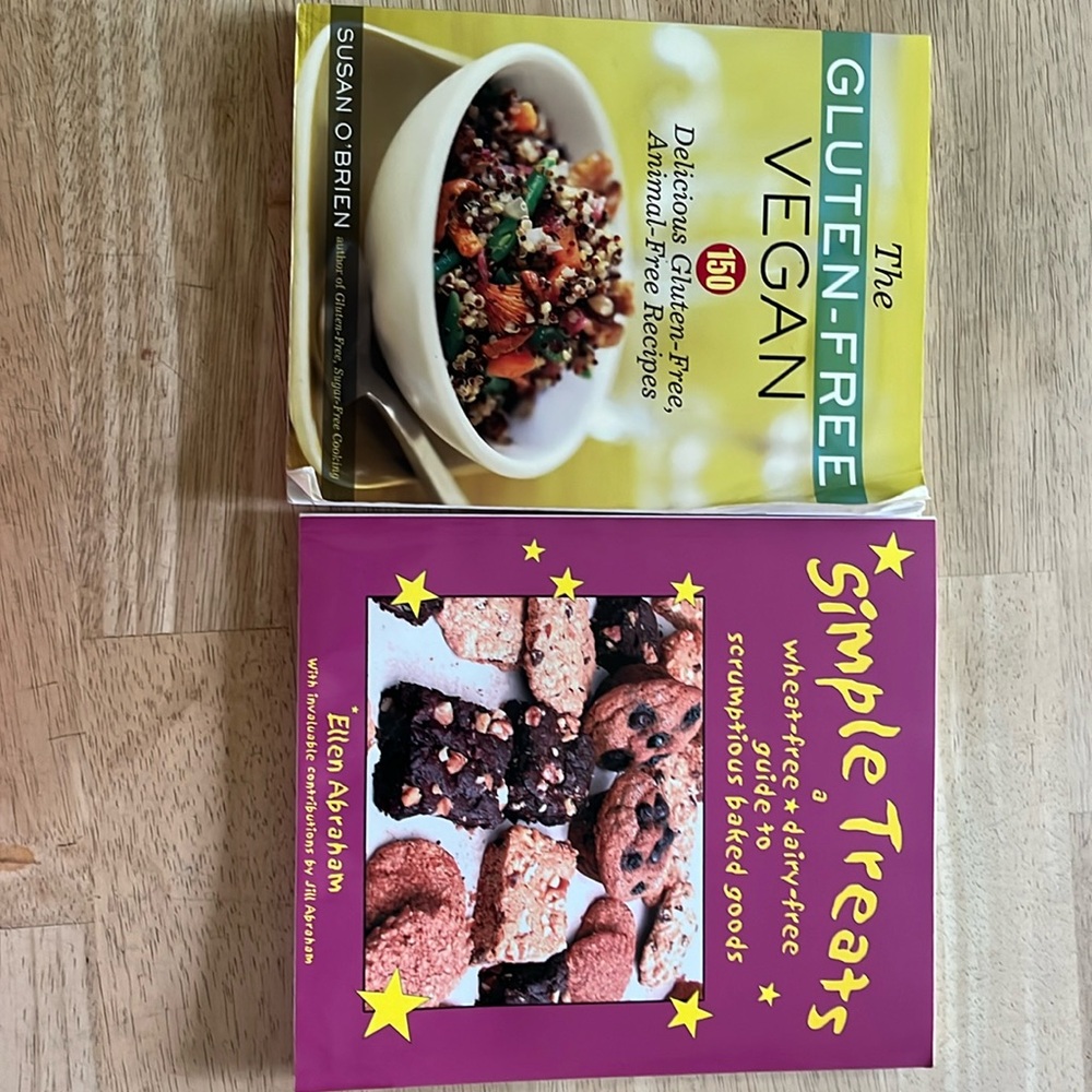 Gluten free vegan cook books